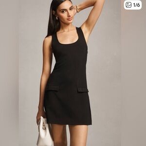 Maeve scoop knit mini dress